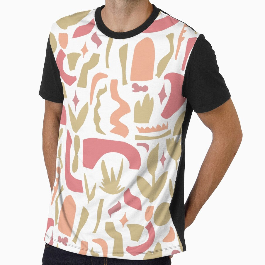 Vintage Aesthetic Minimalist Danish Pastel Abstract Design by shopY2K