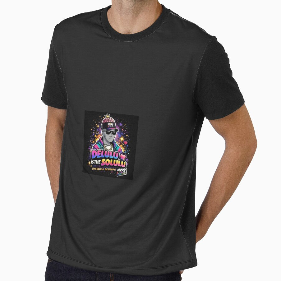 Delulu Is The Solulu Funny Viral Meme Streetwear Tee by MoodLabCo