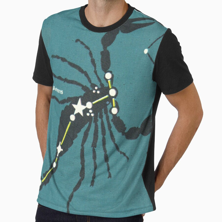 Scorpio Constellation - Vintage Star Map by elevens