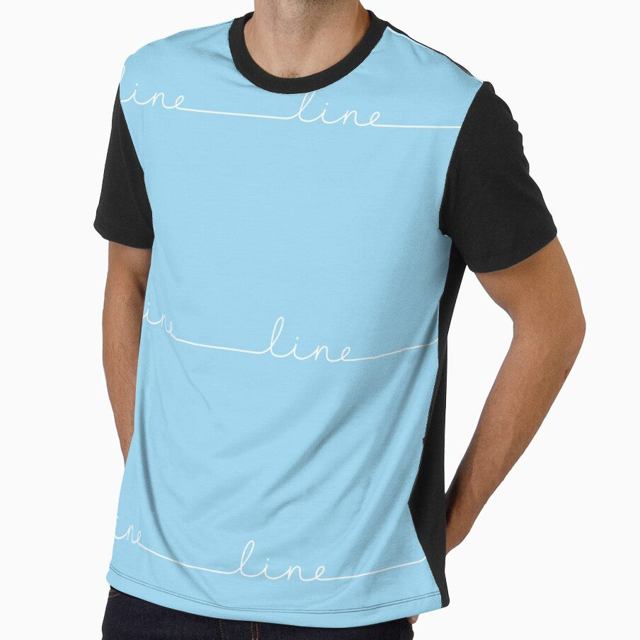 Line shaped into the word itself by ___L__I__N__E___
