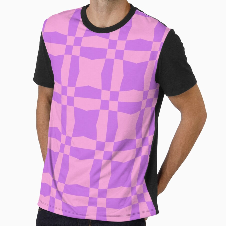 Pink & Purple Geometric Pattern by MadeByBeata