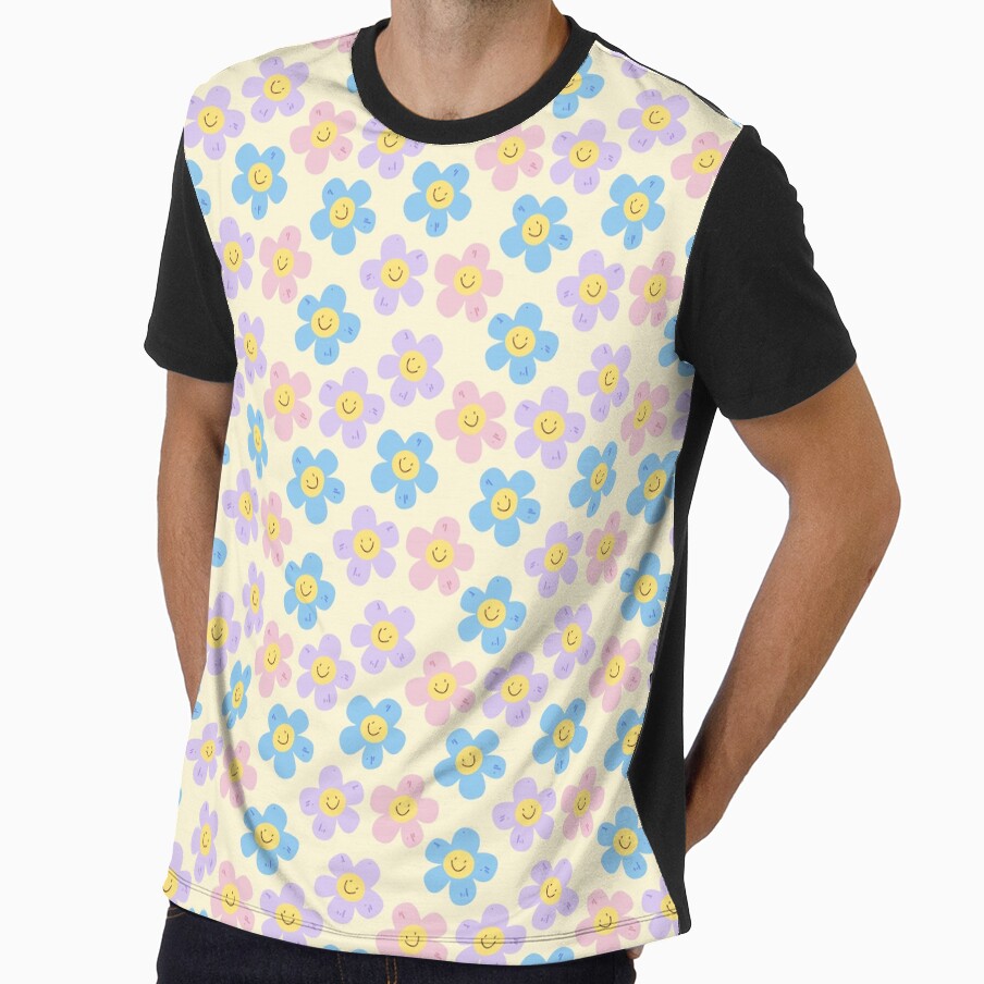 Yellow Flower Pattern by MadeByBeata