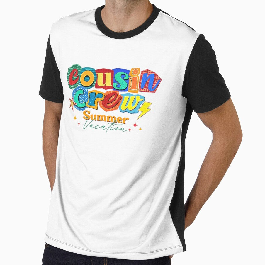 Cousin Crew 2026 Summer Vacation Beach Family Trips Matching T Shirts Tees for Men Women Kids by InkStormPro