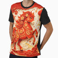 Chinese New Year Horse – Traditional Paper Cut Zodiac by PunchDrop