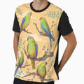 5 OBPs orange graphic t-shirts by Friends of OBP