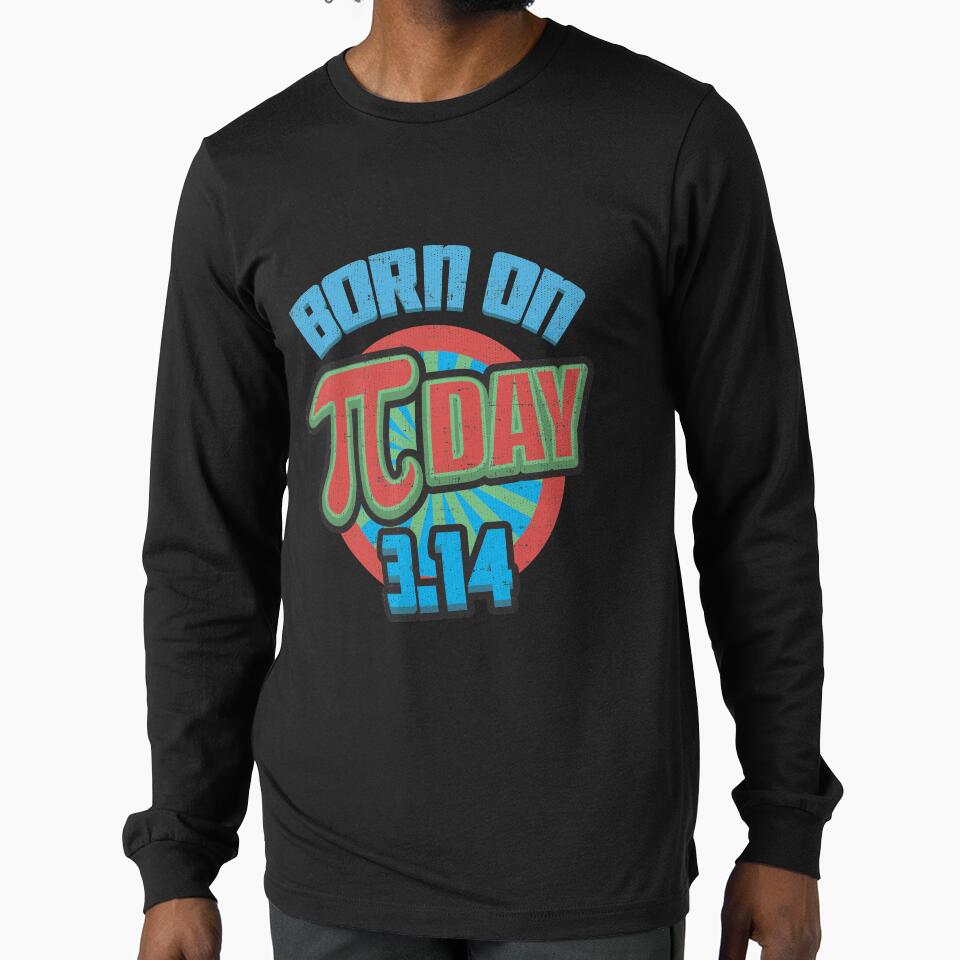 Born On PI Day Birthday Gift for Math Geeks Students Teachers by Hananiah Merch