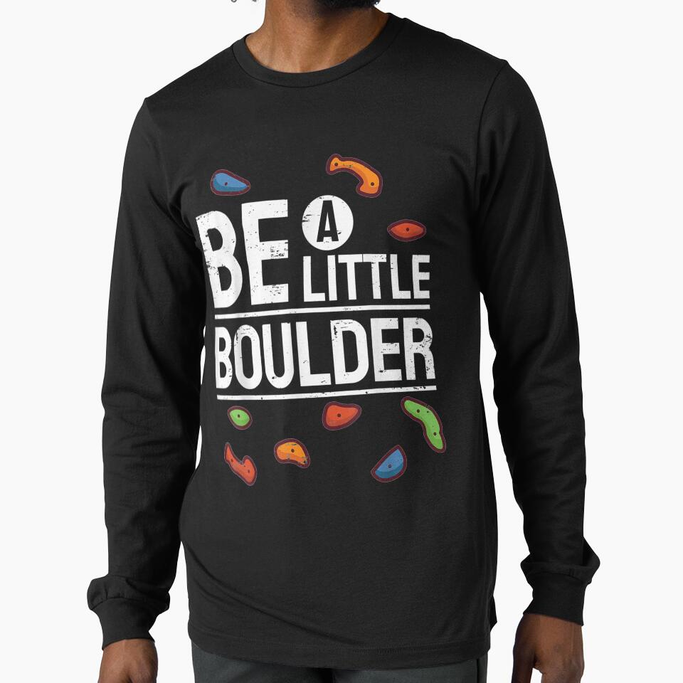 Bouldering Climbing Gym Climber I Be Boulder by fishingcat19