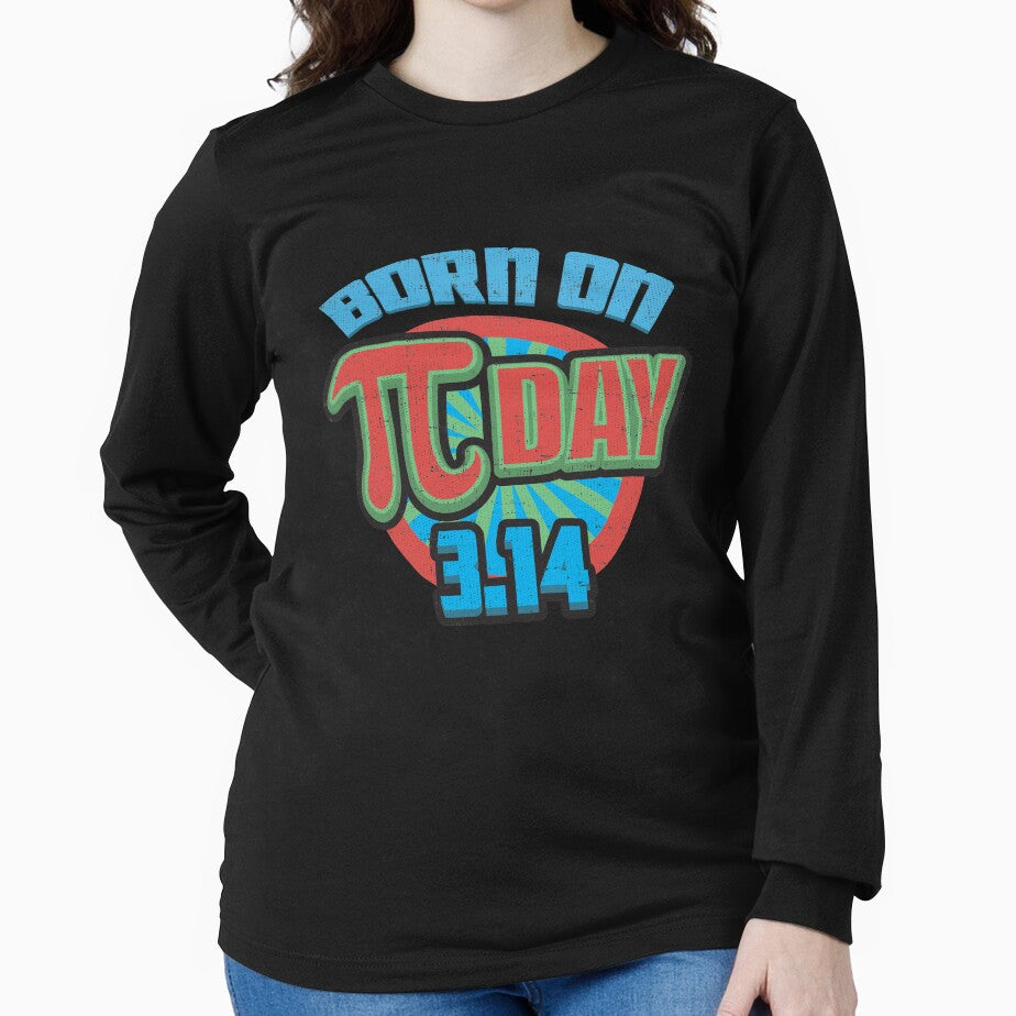 Born On PI Day Birthday Gift for Math Geeks Students Teachers by Hananiah Merch