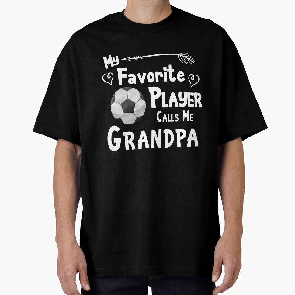 Soccer Football My Favorite Player Calls Me Grandma Fan Designs by SpiritWestDesig