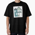 Green House Excerpt from 2 Houses #1- Digitally Altered by ErinBrieArt