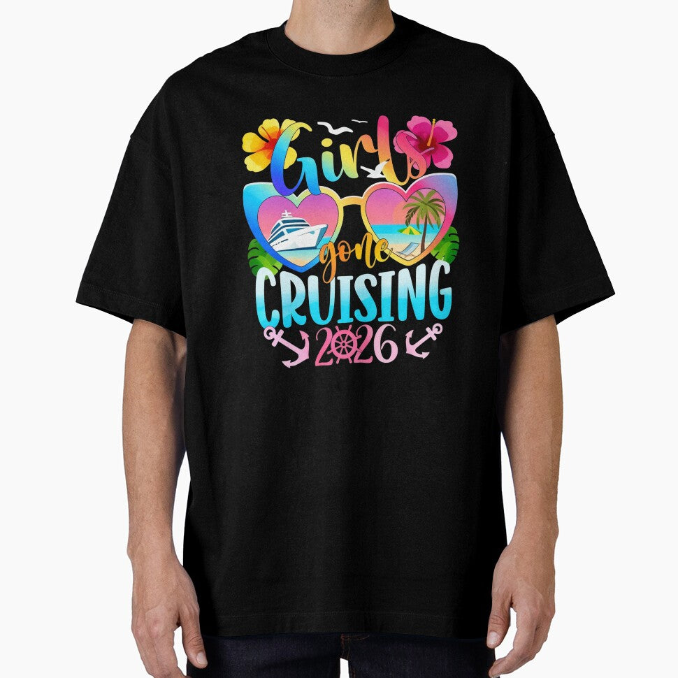 Girls Gone Cruising 2026 Cruise Vacation Trip Funny Besties by CosmoKitsch