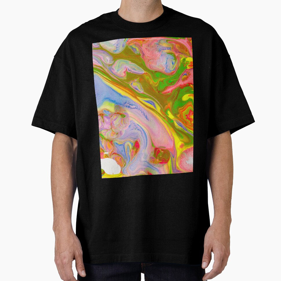 colorfull abstract paint texture pattern by B-outfiters