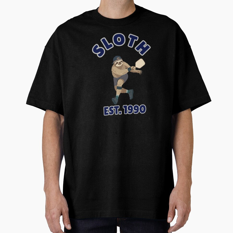 Vintage Sloth Pickleball Est 1990 - Slow & Steady by "Positive Vibes & Daily Lifestyle"
