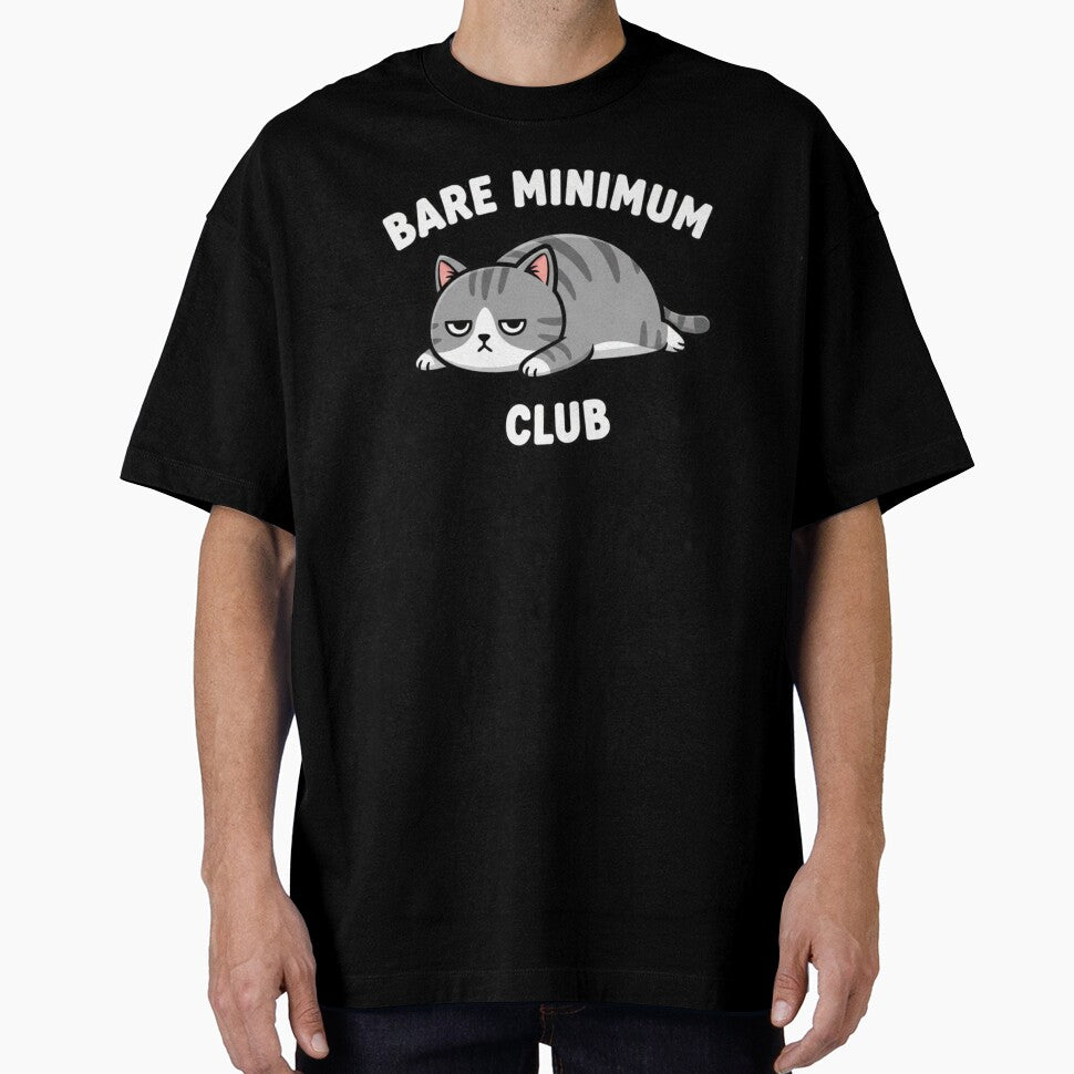 Bare Minimum Club Cat by  Existential