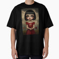 The Girl with the Quiet Rose. Pop Surrealism Art inspired by Mark Ryden. Lowbrow art.. by Piagor
