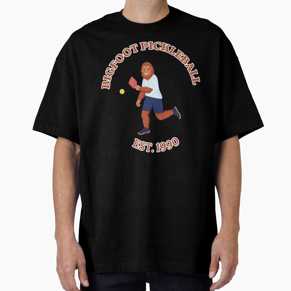 Vintage Bigfoot Pickleball Est 1990 - Funny Sasquatch Sports by "Positive Vibes & Daily Lifestyle"