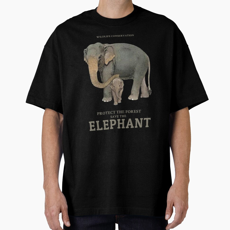 Protect the Forest Save the Elephant by KewaleeTee