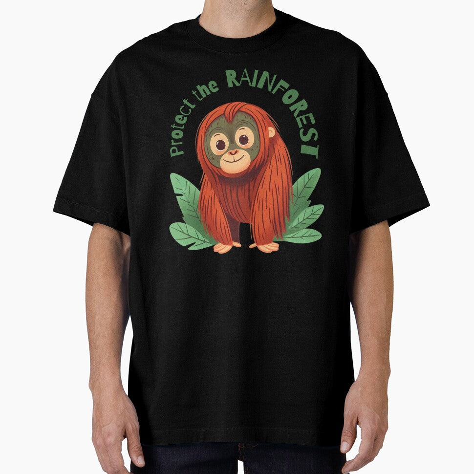 Protect the rainforest - Baby Orangutan by PrintSoulDesign