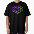 Save the Bees rainbow honeycomb by maiNuoire