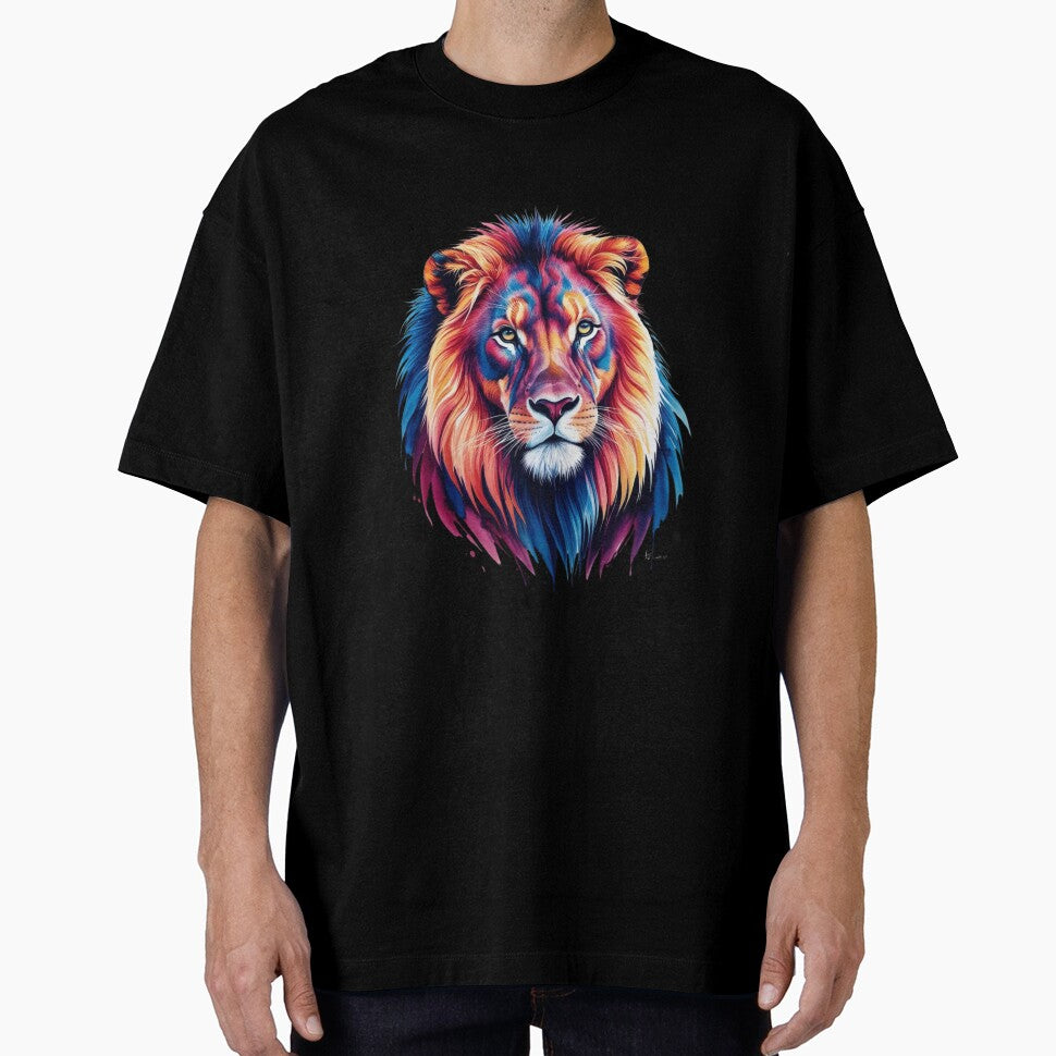 Neon Lion by Nature's Palette