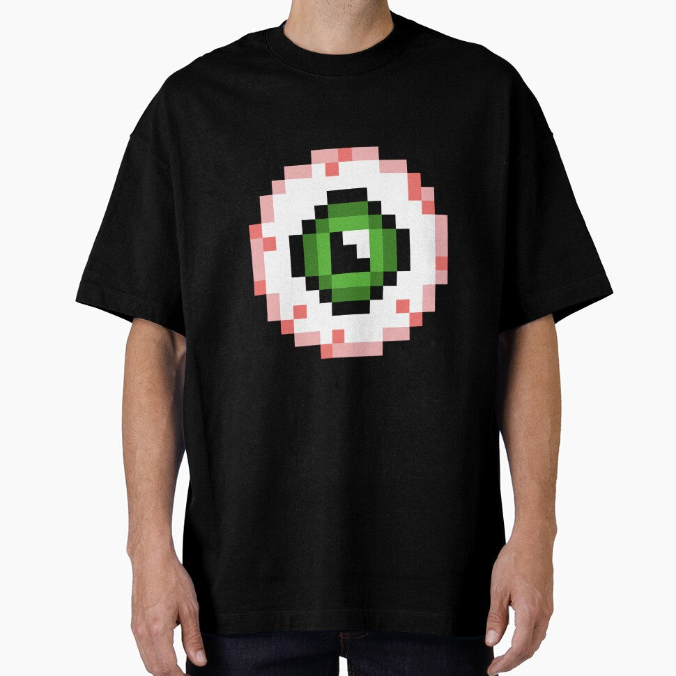 Green Eye Pixel Art by minimalgoldn