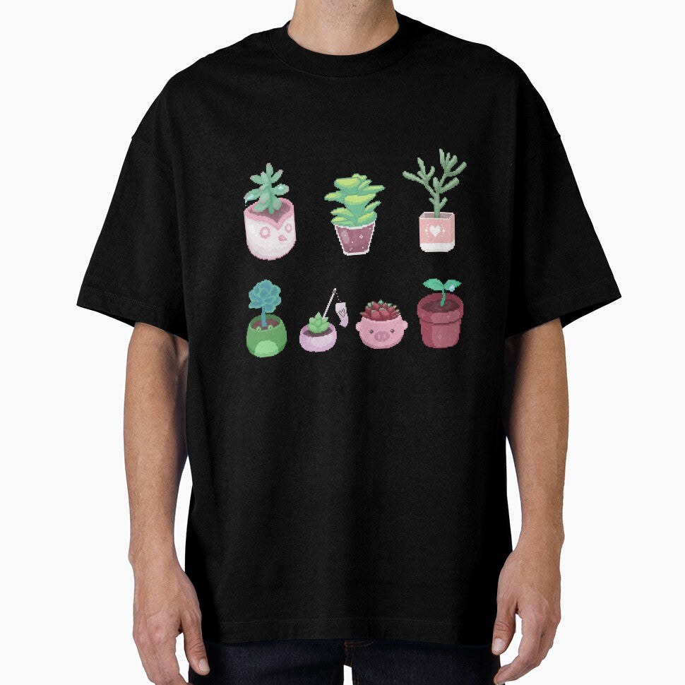 Pixel Art Succulent Collection by Rain Gardens