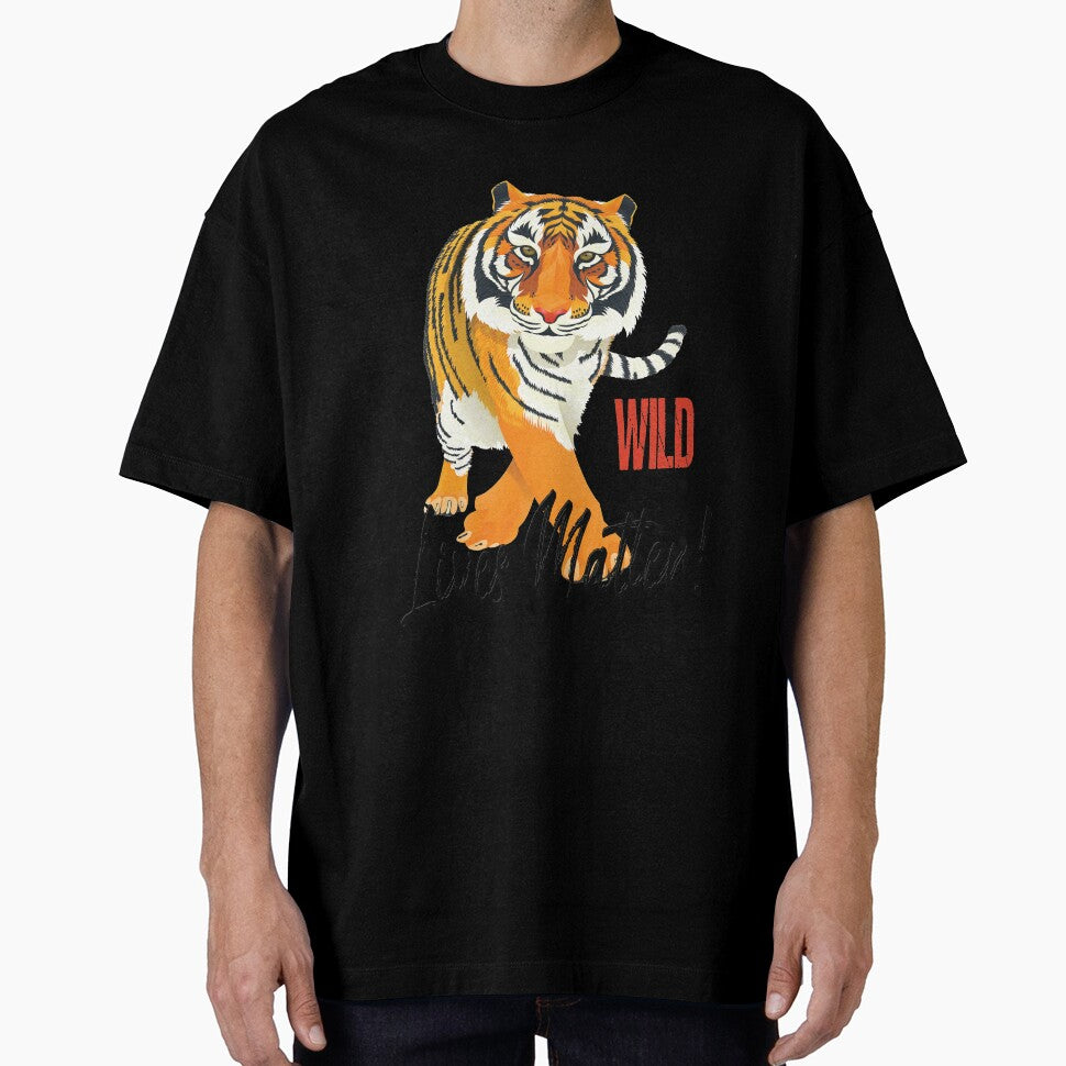 WILD LIVES MATTER - BENGAL TIGER WILDLIFE ANIMAL by Jecolds