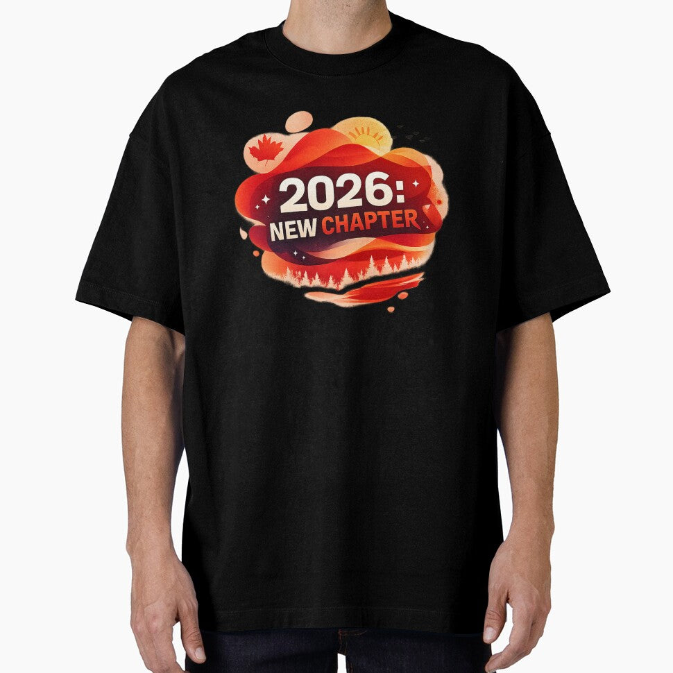 2026 New Chapter – New Year Motivational Design | Inspirational T-shirt Canada by mocci10