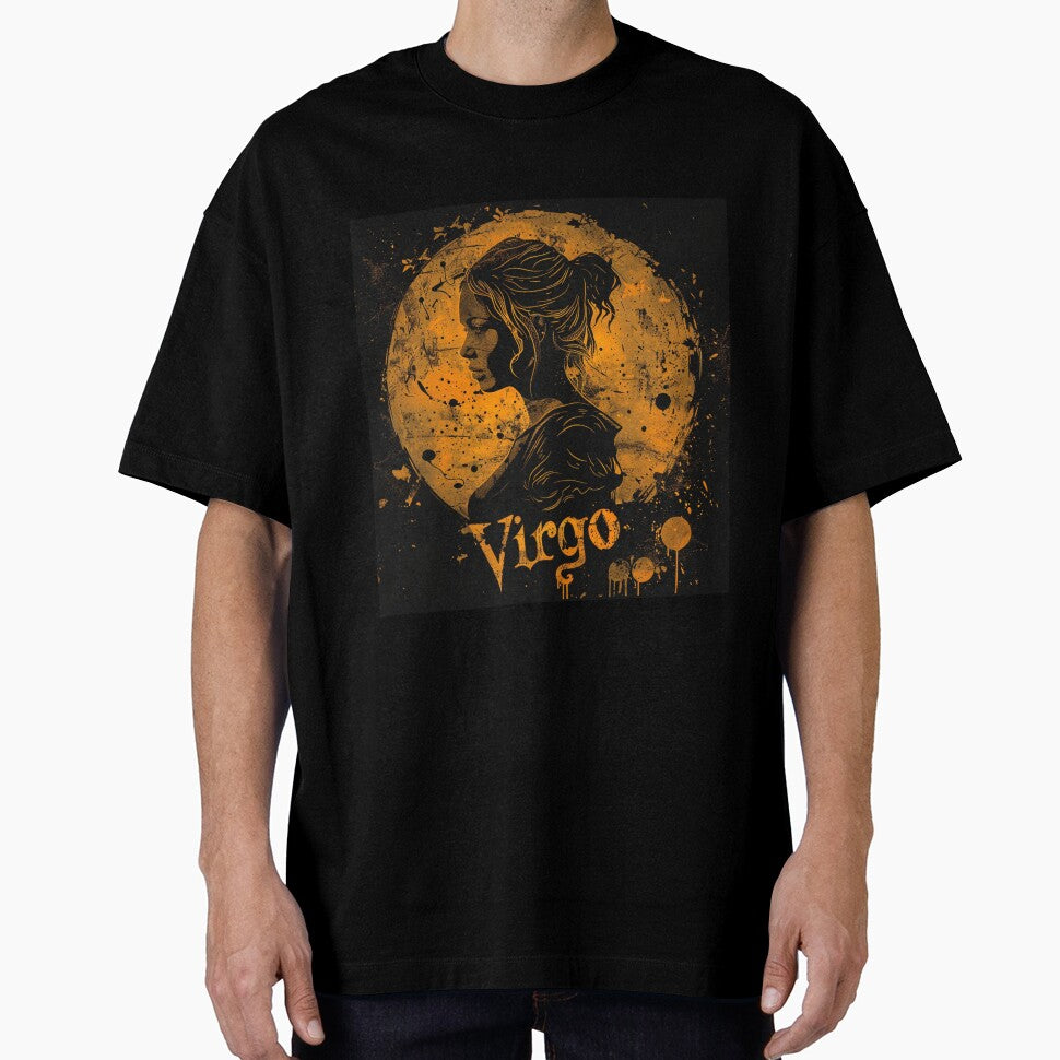 Grunge Style Virgo Zodiac Sign by AiHead