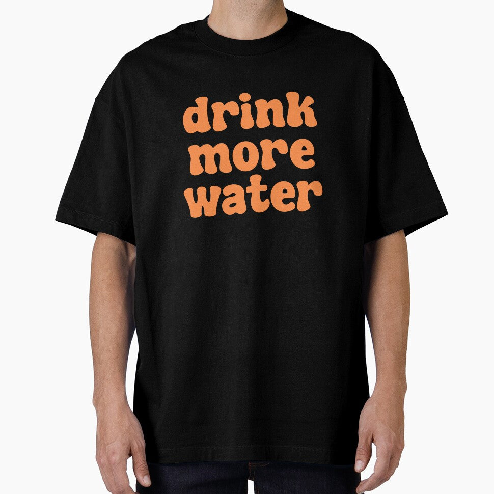 Drink More Water - orange by michaelawells97