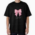 I'm just a girl pink bow by BlushMoodStudio
