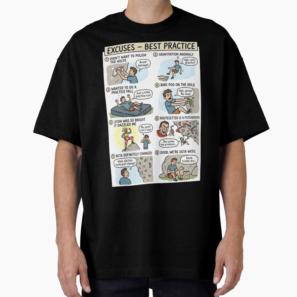 Excuses - best practice by pumpedpongo
