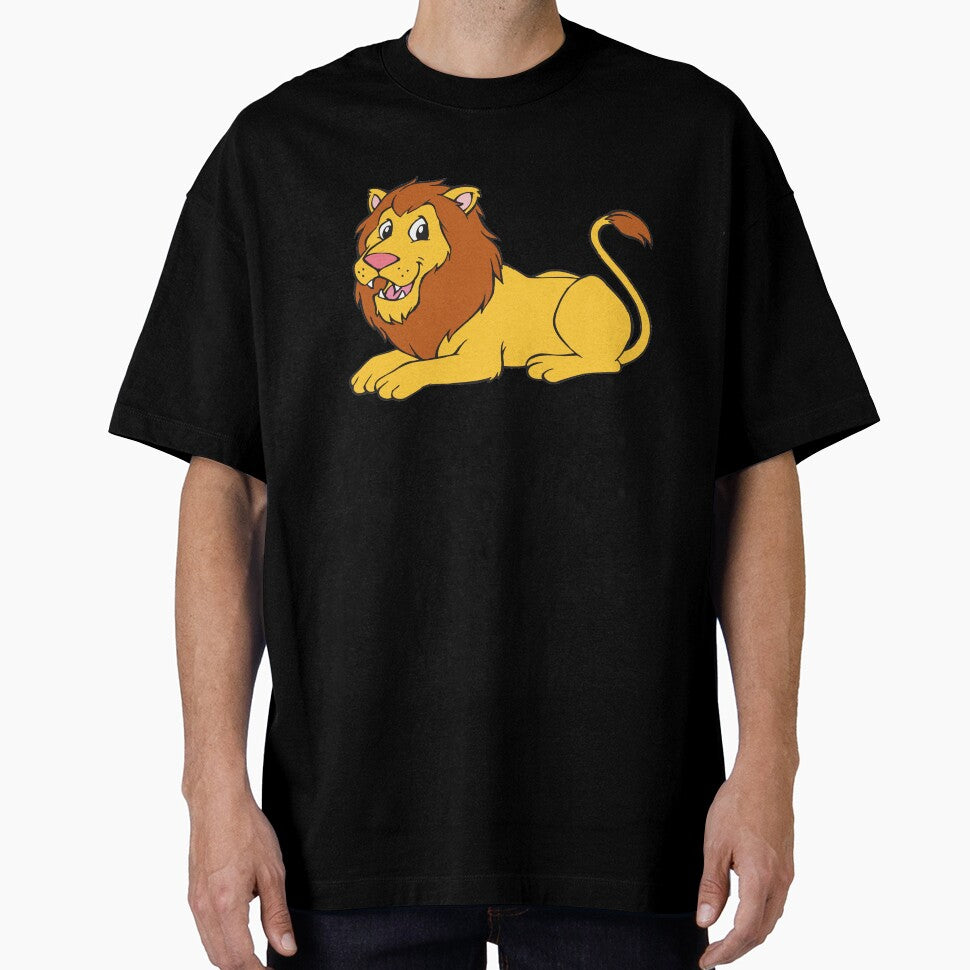 Happy lion by samshirts