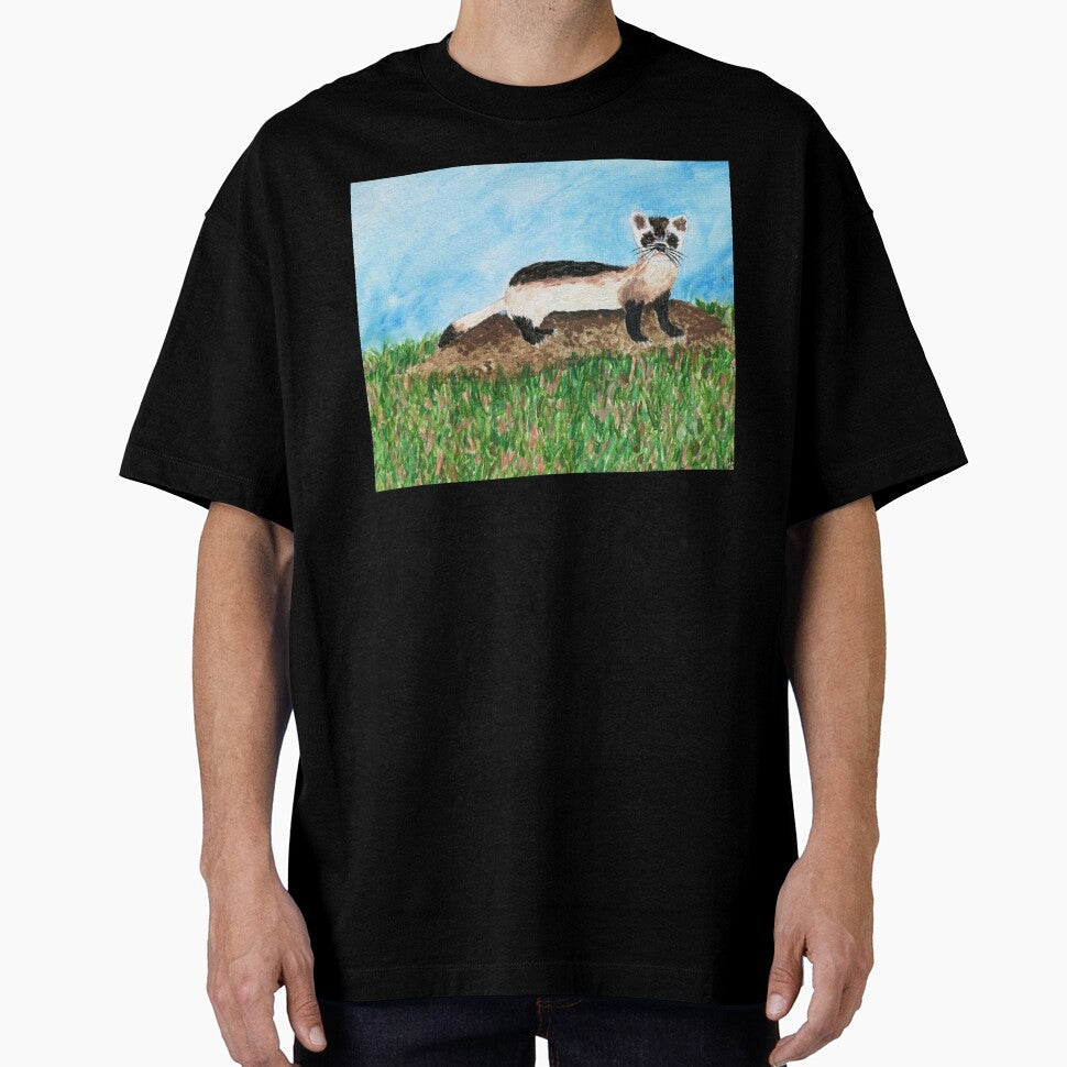 Black-Footed Ferret (Critically Endangered Species) by ArtbyBrittney