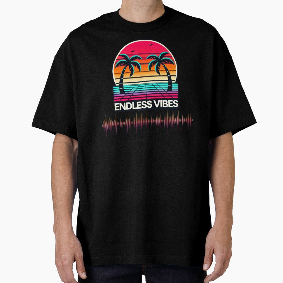 Endless Vibes - Retro 80s Synthwave Music Sunset by buglevel