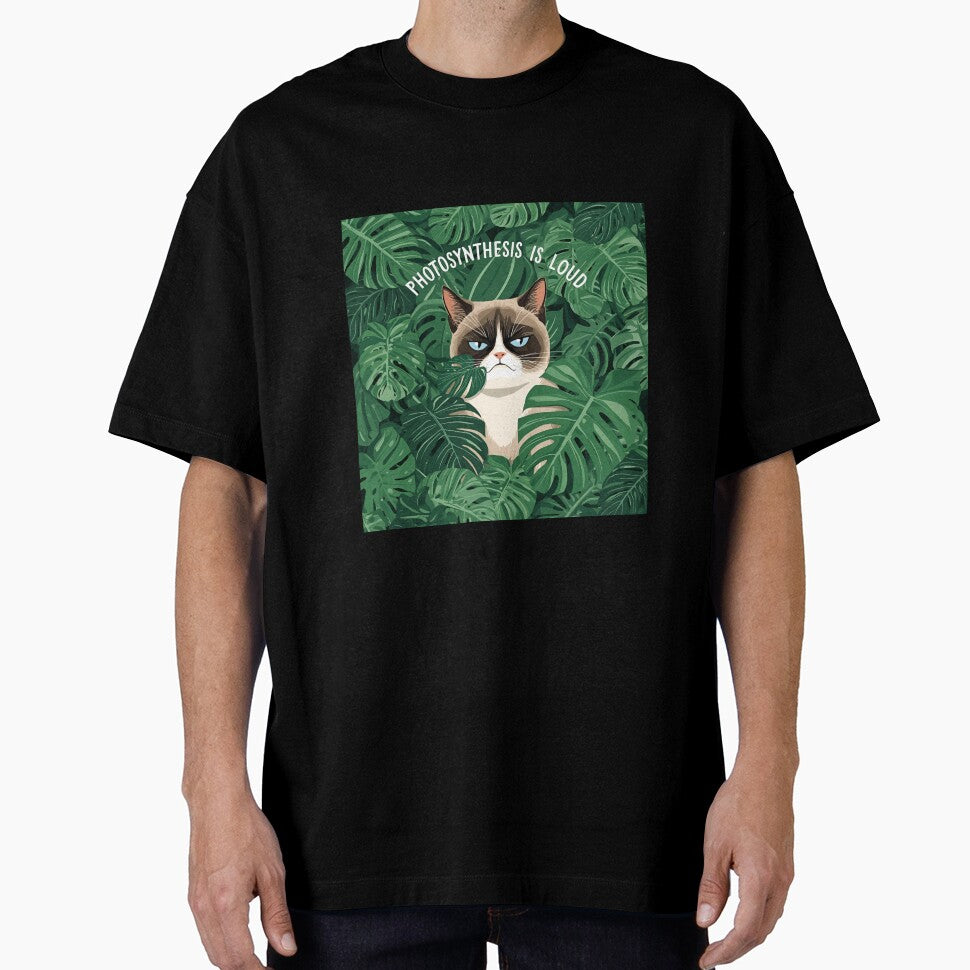 Photosynthesis Is Loud - Sensory Overload Grumpy Cat & Plants by The Grumpy Pet Club