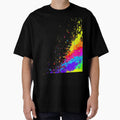 Grunge Paint Splat Rainbow by leen12 Art Designs Prints
