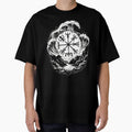 Vegvisir Viking Compass & Waves – Norwegian Fjord Tattoo Style by MystfjordTales