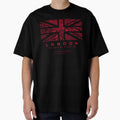 London Union Flag UK Capital Minimalist City Map by NosandEdgy