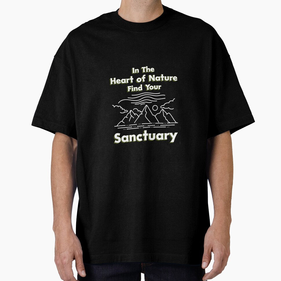 In The Heart of Nature Find Your Sanctuary - Nature is My Therapy by WrighTeeHut