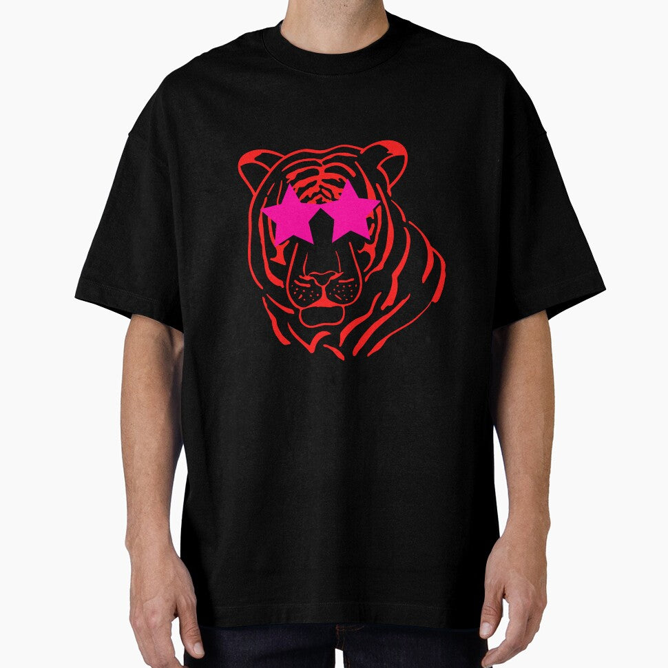 Preppy star eyed pink tiger by SUUSCK ★