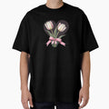 coquette vintage tulip with pink ribbon bow by TheFarmacista
