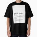 Padel Player Definition Print | Minimalist Sports Wall Art | Padel Gift for Fan | Typography Poster by shopcanva