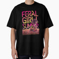Feral Girl Summer T-Shirt by Peter Stawicki