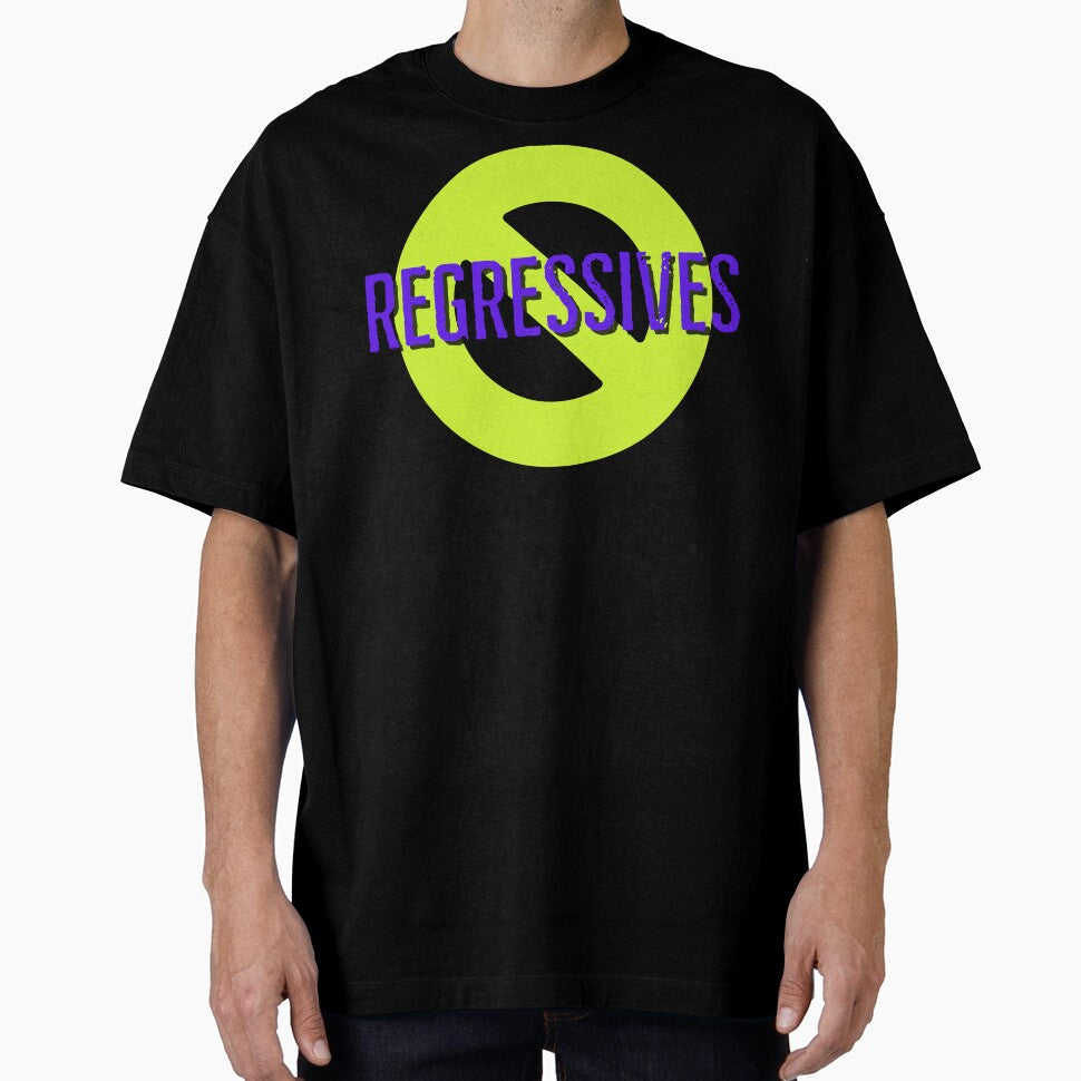 Ban Regressives Bright Green Sign Design by EarthArtDesigns