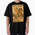 Chinese New Year Horse Rider Greeting with Muscular Man by Aryabek