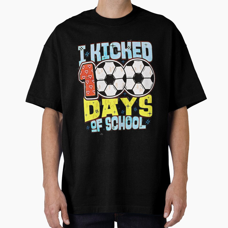 I Kicked 100 Days of School Soccer by csoDesign