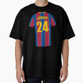Barcelona football jersey number 24 by Justtrendytees