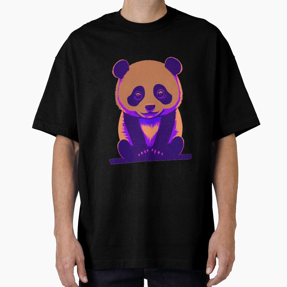 Cute sitting panda by MacLis