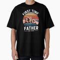 First Time Father Est 2026 Retro Fist Bump New Dad Announcement by Gogetgiggles